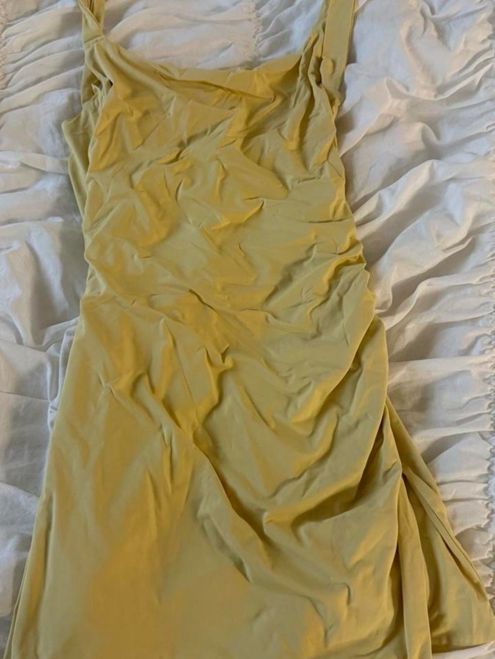 Princess Polly Lemon Yellow Mini Dress